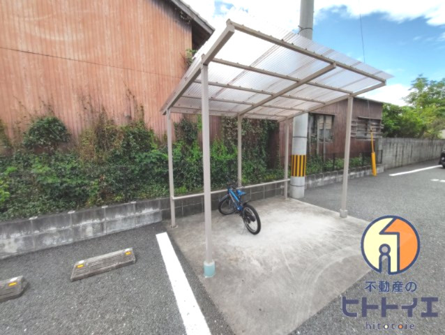 コーポNOAH　A棟のその他共用部分|自転車置き場です