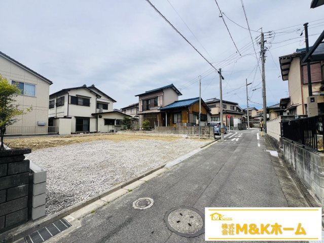 知多市日長台第3　全1棟の前面道路含む現地写真|R8.4.21撮影　間口11ｍ以上！