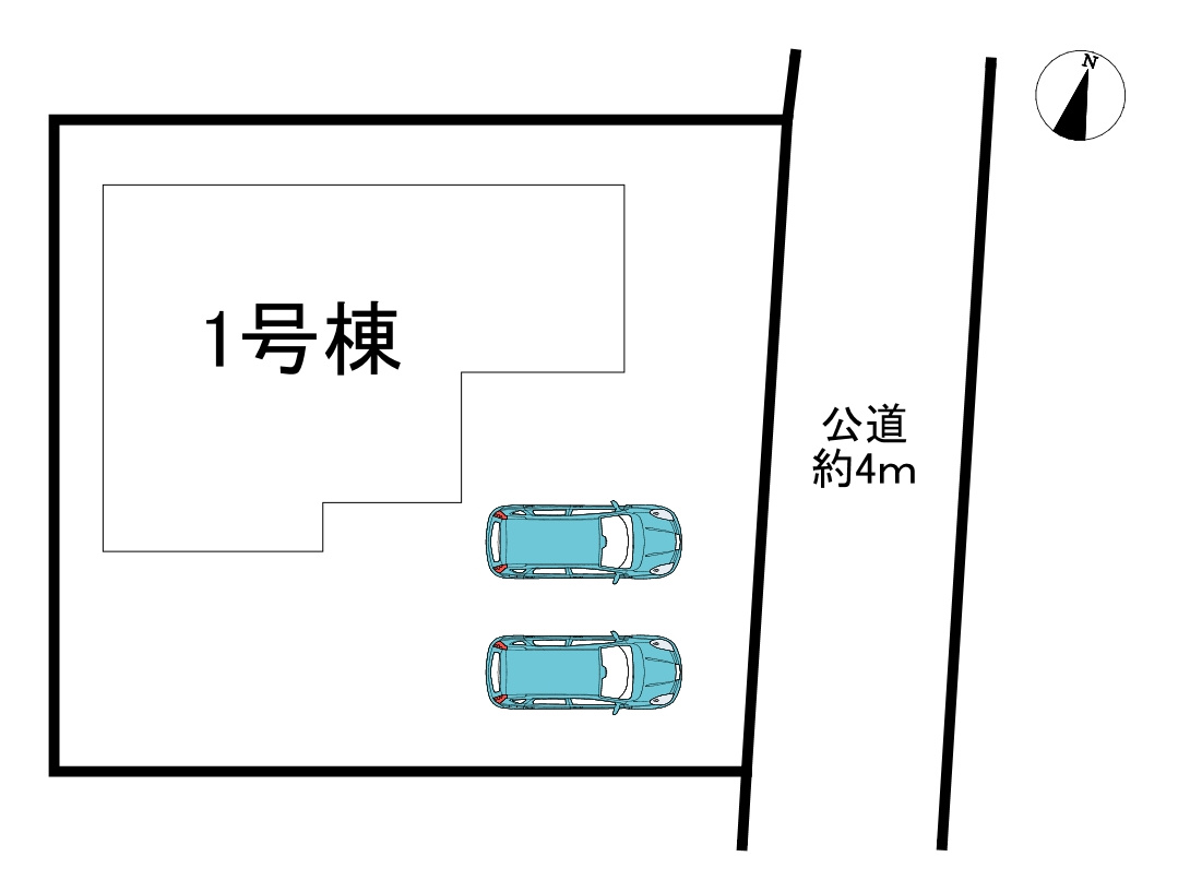 知多市日長台第3　全1棟の区画図|全1区画分譲地♪