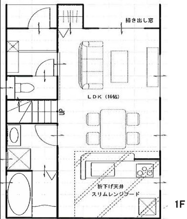 南風原町本部第２　２号棟の間取り