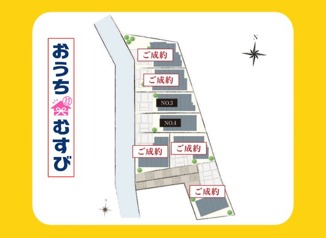 G-STYLE守山区下志段味(全7棟)の区画図