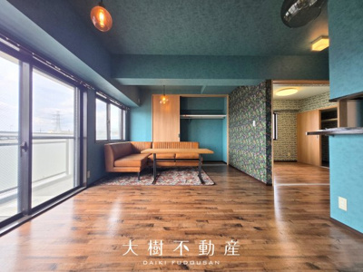 【居間・リビング】 | ライオンズマンション門沢橋　3階角住戸