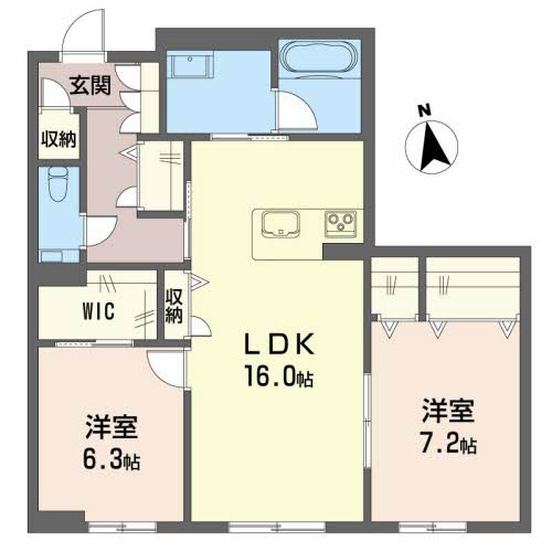 【間取り】 | PROGRESS沖浜