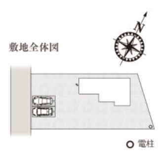 【区画図】 | 本庄市今井第9期　クライン　新築戸建　全2区画　1号棟