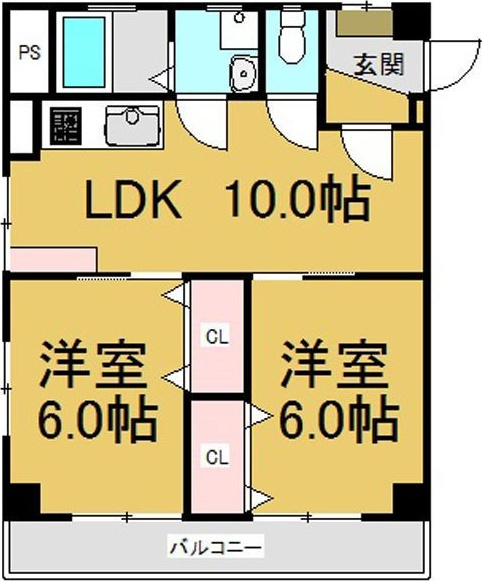 メゾンKARIの間取り