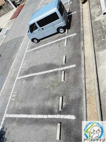 ハイツオリーブの駐車場|※パース写真