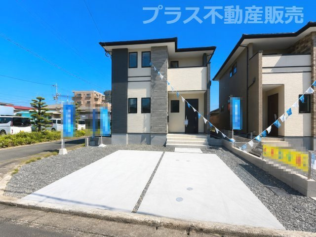 【外観】 | 福岡市南区警弥郷2丁目1期　1号棟（全2棟）【仲介手数料無料・0円】 | 現地写真。同じ物件を見るなら、プラス不動産販売にお任せ下さい。