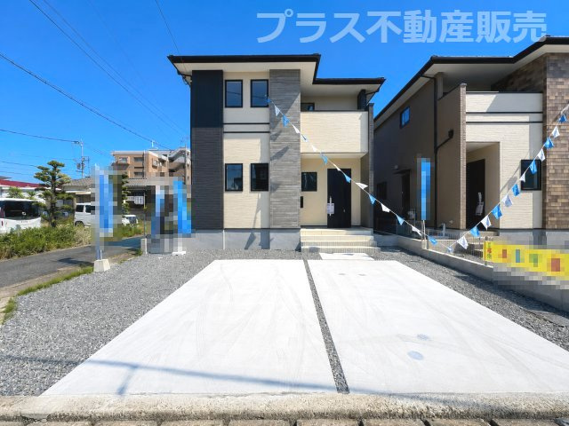 【外観】 | 福岡市南区警弥郷2丁目1期　1号棟（全2棟）【仲介手数料無料・0円】 | 現地写真。プラス不動産販売なら、現場の全ての棟をまとめてご見学頂けます。