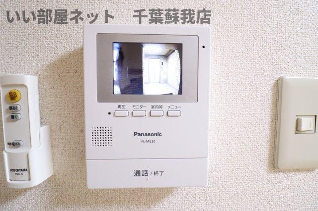 ビラヤワタのセキュリティ|TVモニターホン付きでセキュリティ面も安心！