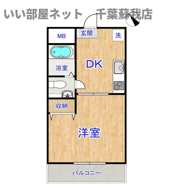 ビラヤワタの間取り