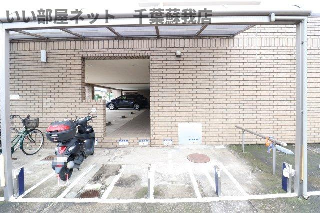 ビラヤワタのその他共用部分|バイク置場