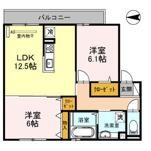 ボヌール・メゾンの間取り