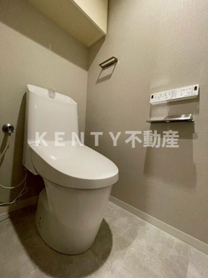 【トイレ】 | ミリアレジデンス大岡山 | 落ち着いたトイレです