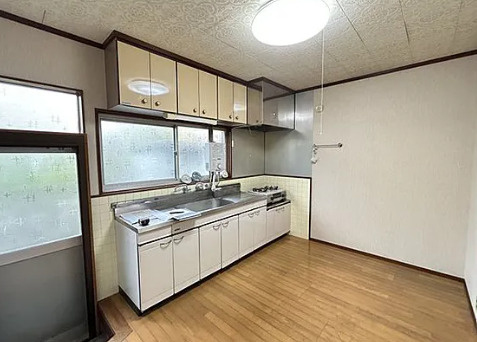 小山町　５K中古戸建のキッチン