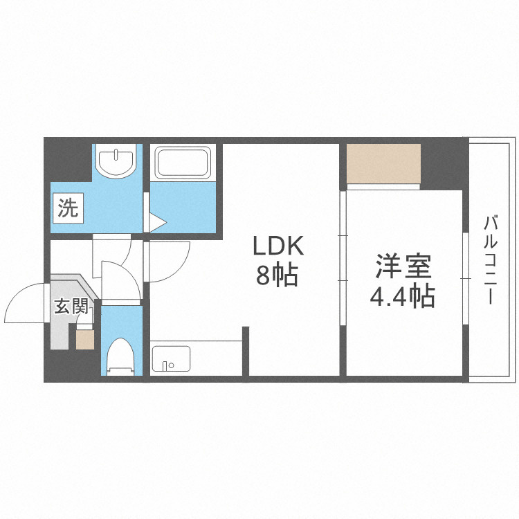 SFIDA森ノ宮の間取り