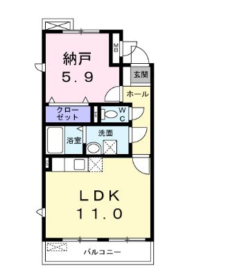 【間取り】 | アミティエⅡ