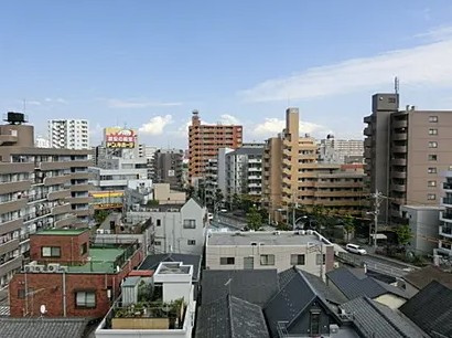 ライオンズガーデン西葛西の展望|眺望です。