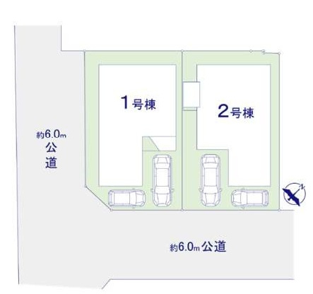 柏市永楽台５期【第八小学校:徒歩５分】の区画図