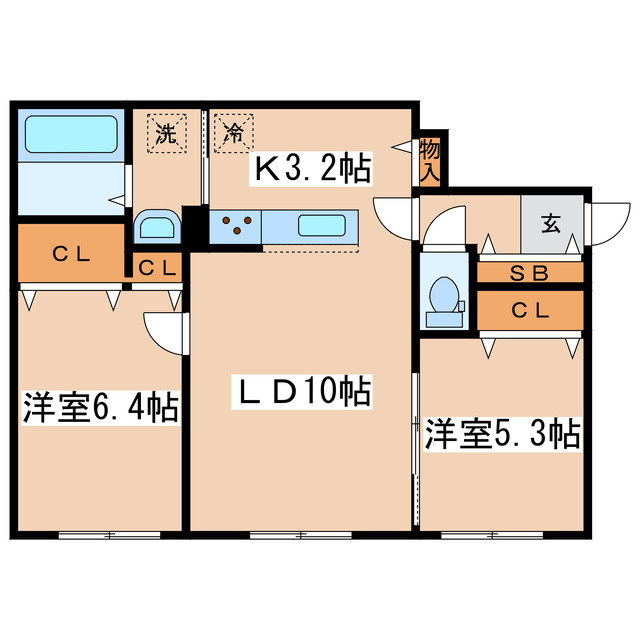 モラーレの間取り