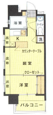 【間取り】 | エステートモア天神サクセス