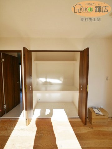 姫路市大塩町2期（全1棟）新築の収納|同社施工例です。