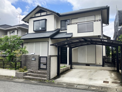 【外観】 | 南つつじヶ丘桜台三丁目 一戸建 | 平成1年4月建築 　　土地約49.97坪  
