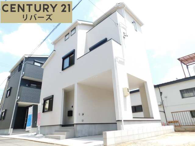 名古屋市瑞穂区鍵田町１丁目の新築一戸建の外観|◇２号棟◇　　新価格！！いつでも見学出来ます♪（お問合せ当日、平日、水曜、夜間でもＯＫ）　地下鉄桜通線＆名城線「新瑞橋」駅徒歩７分！　小学校２８０ｍ♪　ＺＥＨ水準住宅♪　防犯カメラやＥＶ車充電完備！