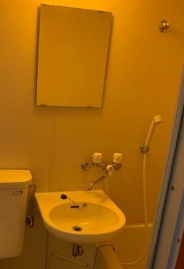 カエサル千早町の洗面所