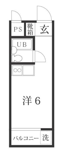 カエサル千早町の間取り