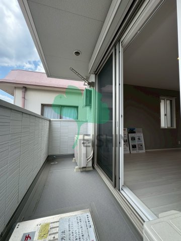 D-ROOM美野島のバルコニー|日当たりの良いバルコニーです！
