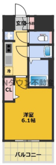 【間取り】 | プレサンス　ジェネ　上前津 | 間取りです。