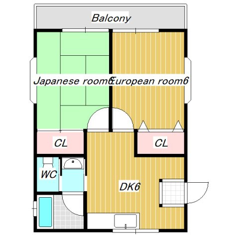 クレストの間取り