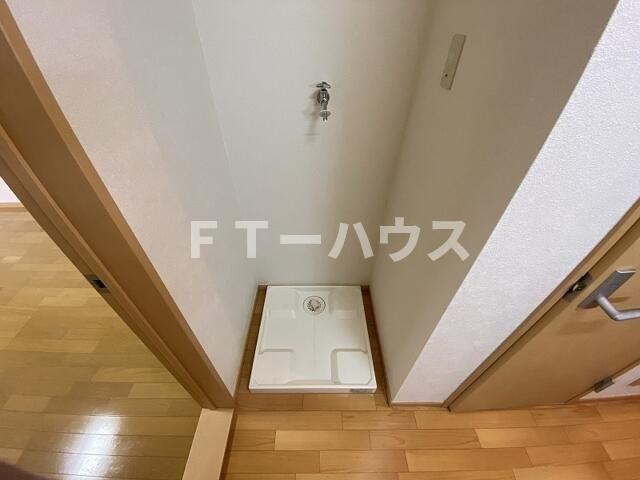リリーテラスＡの玄関