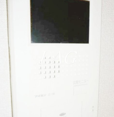 【セキュリティ】 | バレー綾瀬 | モニター付きインターホンです。