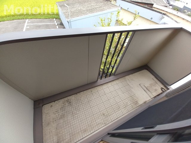 コンフォート箕形のバルコニー