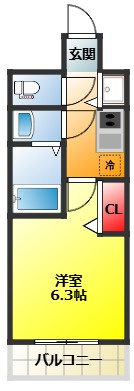 【間取り】 | プレサンス新大阪ザ・シティ