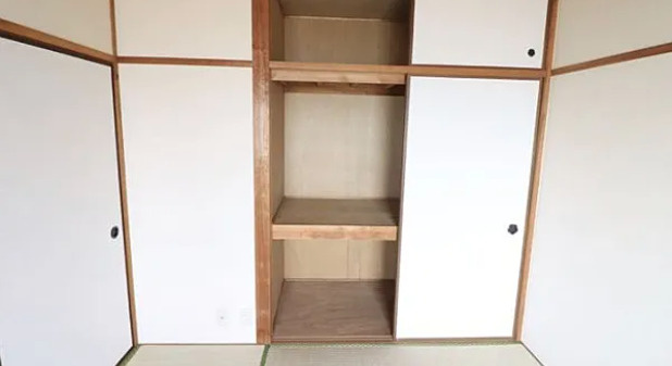 リバーコーポ【キャシュバック対象物件】の収納|十分な収納スペースがあります