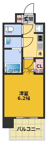 【間取り】 | プレサンス鶴舞パーク＆ステーション | 間取りです。