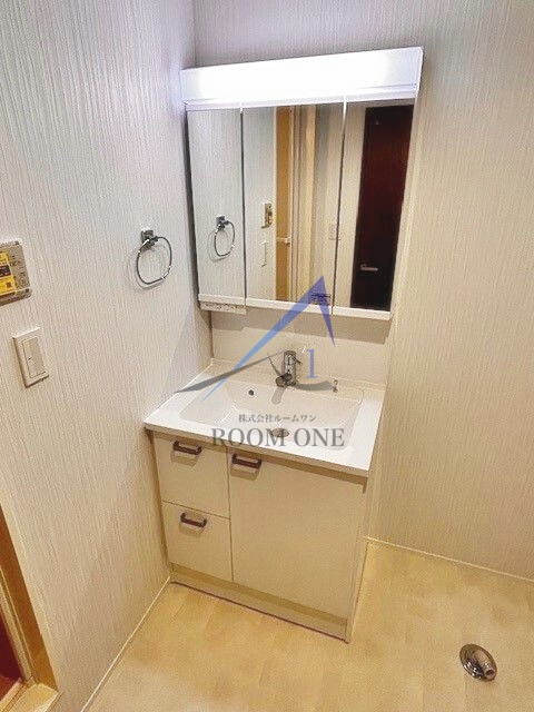 オンドワ　ミュゾン　Ｍ　東麻布の洗面所|洗面台です。