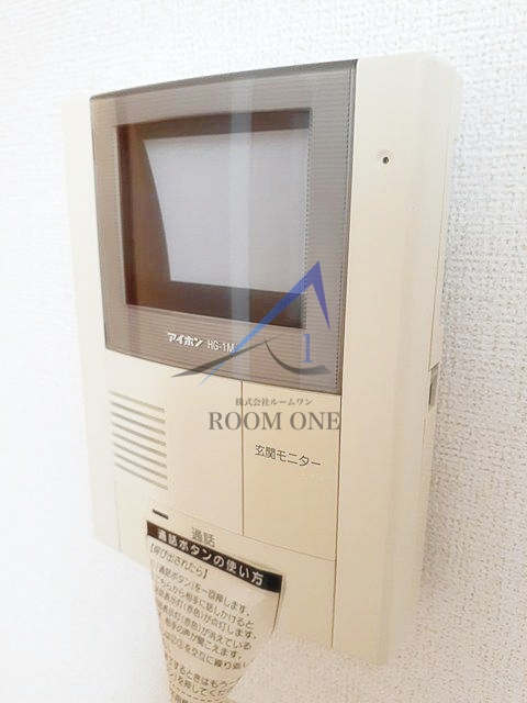 エテルノ武蔵小山のセキュリティ|モニター付インターホンです。