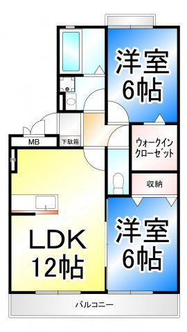 ジエンティールの間取り