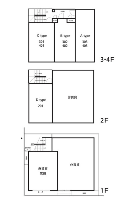 リブリ・美寿ゞの区画図