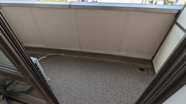 ラポールⅡのバルコニー