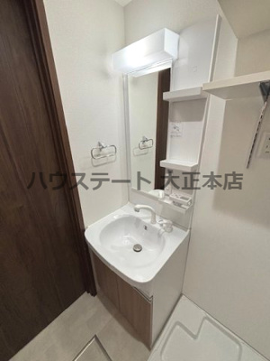 【独立洗面台】 | H-maison大正Ⅴ 仲介手数料無料