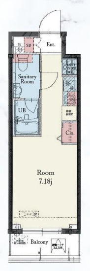 Residence IRUMAの間取り