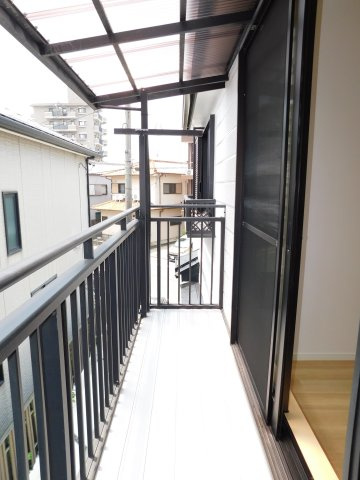 名古屋市南区呼続１丁目の中古一戸建のバルコニー|◇バルコニー◇　　南面で陽当たり良好な屋根付きベランダ♪