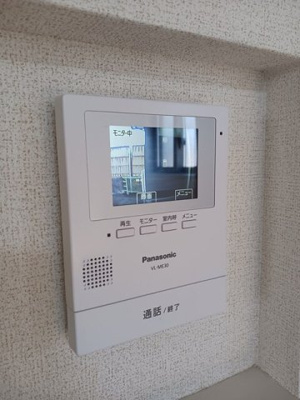 【セキュリティ】 | ノワールクニヤン | モニター付きインターホンです