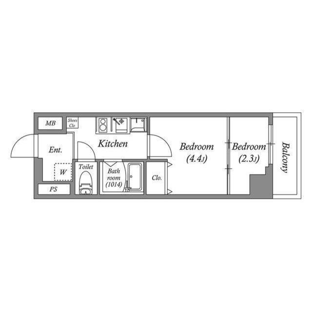 N-flats町田の間取り