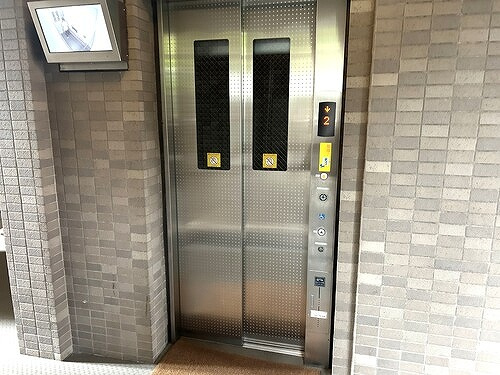 ライオンズマンション幕張セントパークスのその他|エレベーター　※前回募集時2024年5月撮影の写真