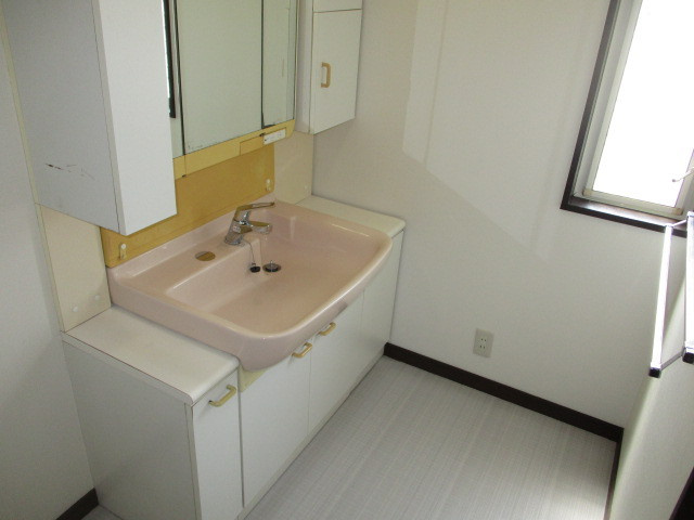 畠田3戸建の洗面所